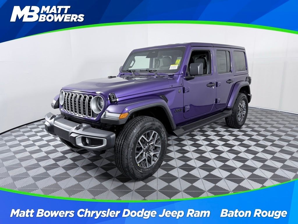 New 2026 Jeep Wrangler 4-DOOR SAHARA Sport Utility