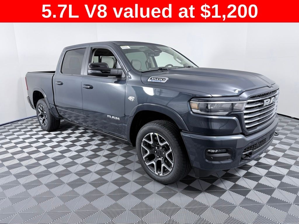 New 2026 Ram 1500 LARAMIE CREW CAB 4X4 5'7 BOX Pickup