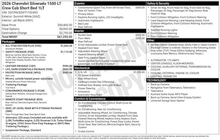 2026 Chevrolet Silverado 1500 LT Truck