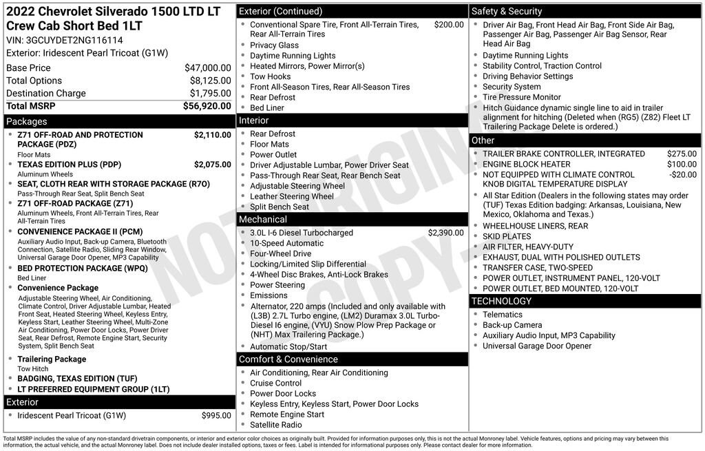 Used 2022 Chevrolet Silverado 1500 LTD LT w/1LT Truck Crew Cab