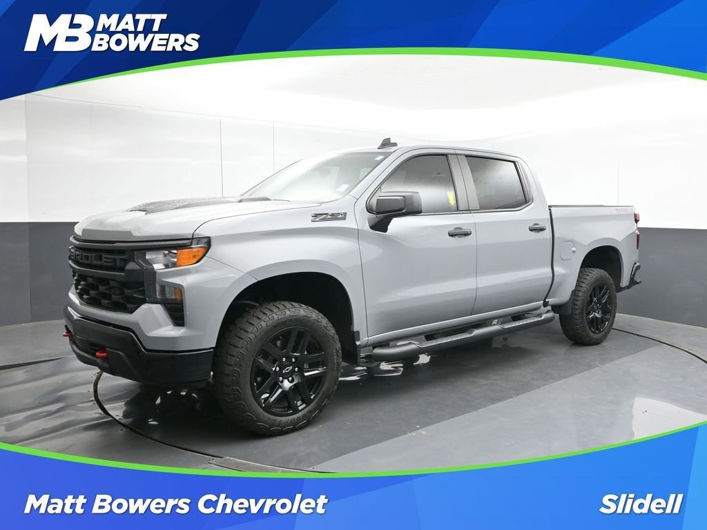 Used 2024 Chevrolet Silverado 1500 Custom Trail Boss Truck Crew Cab