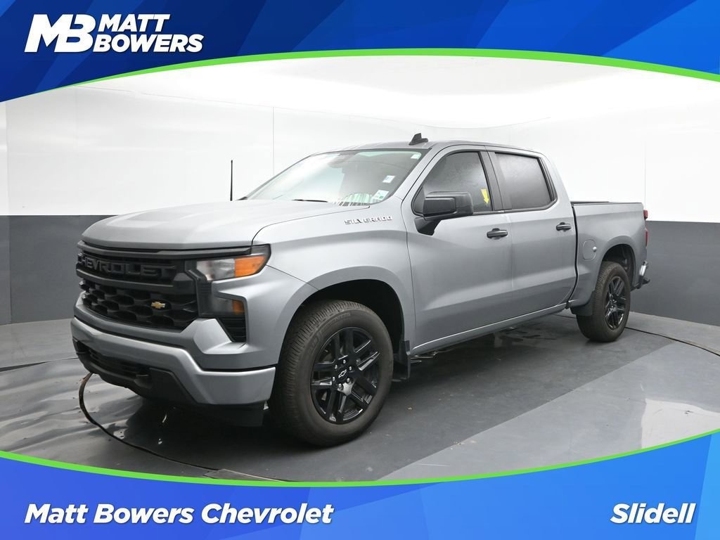 Used 2023 Chevrolet Silverado 1500 Custom Truck Crew Cab