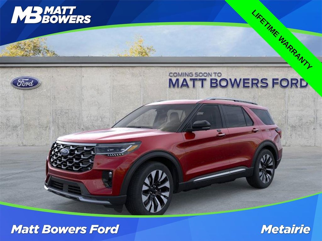 2026 Ford Explorer Platinum's photo