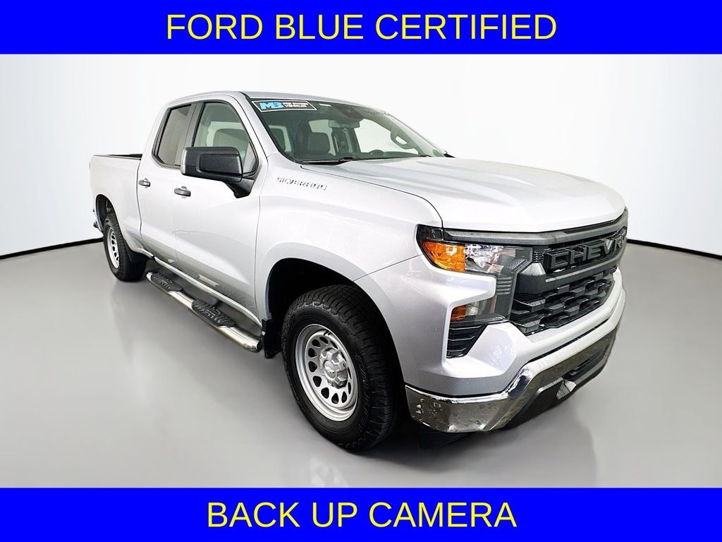 Certified 2022 Chevrolet Silverado 1500 Work Truck Truck Double Cab