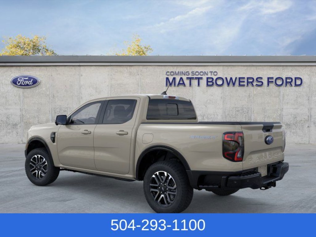 New 2025 Ford Ranger Lariat Truck SuperCrew