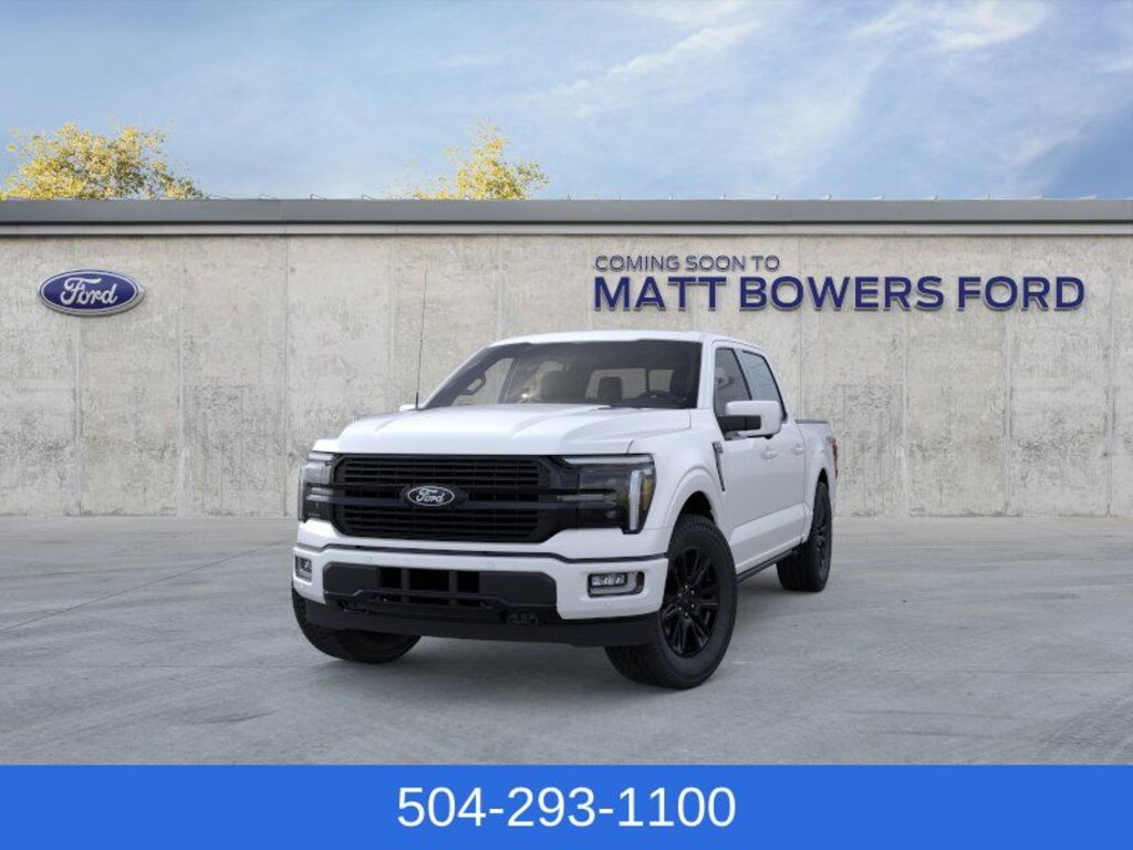 New 2025 Ford F-150 Platinum Truck SuperCrew Cab