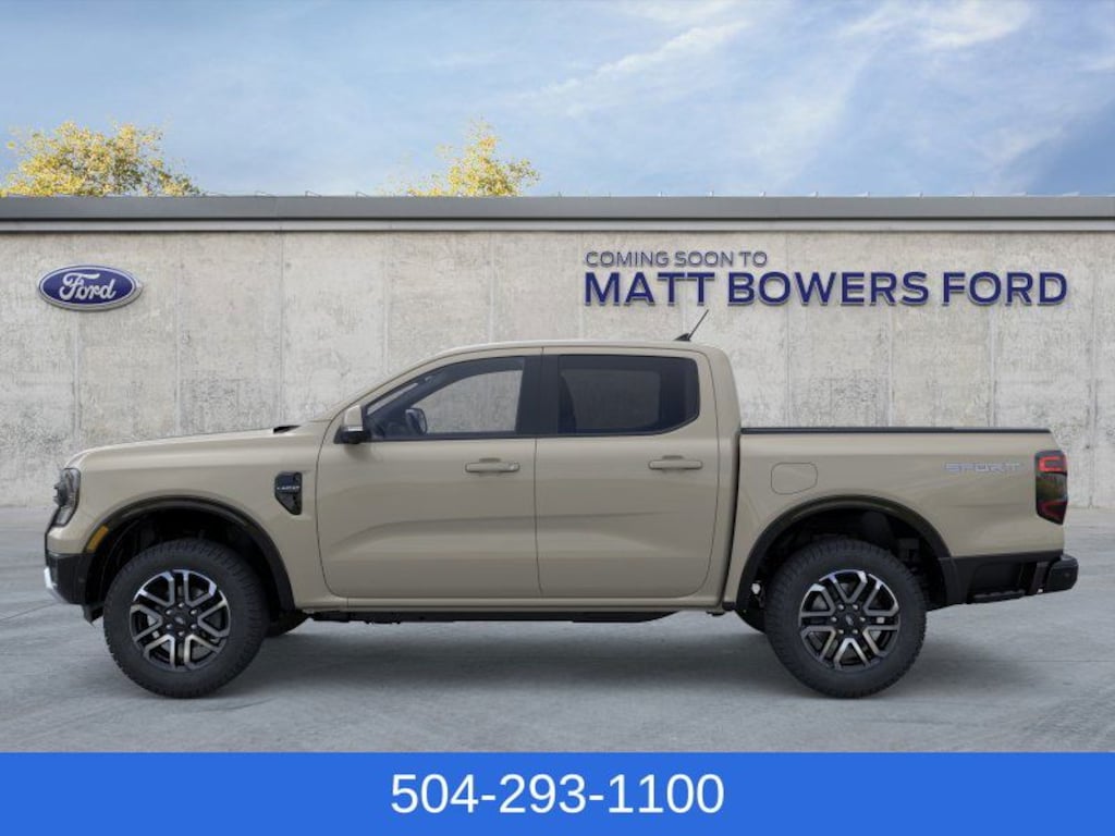 New 2025 Ford Ranger Lariat Truck SuperCrew