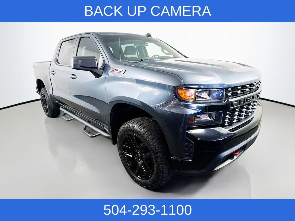 Used 2021 Chevrolet Silverado 1500 Custom Trail Boss Truck Crew Cab