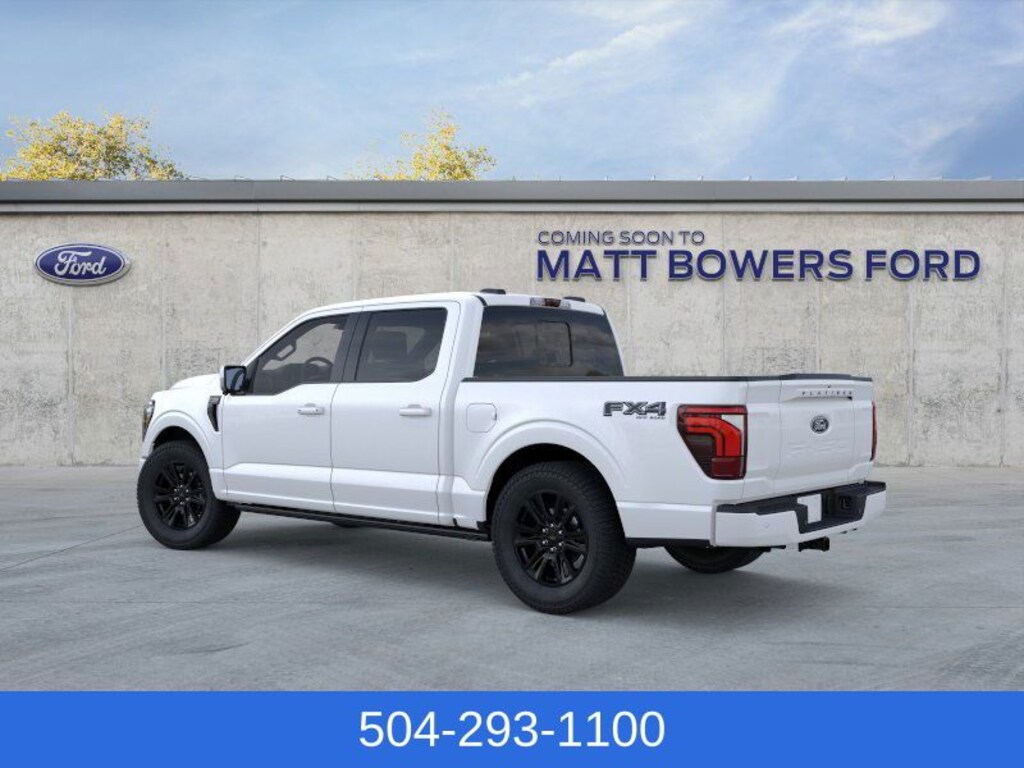 New 2025 Ford F-150 Platinum Truck SuperCrew Cab