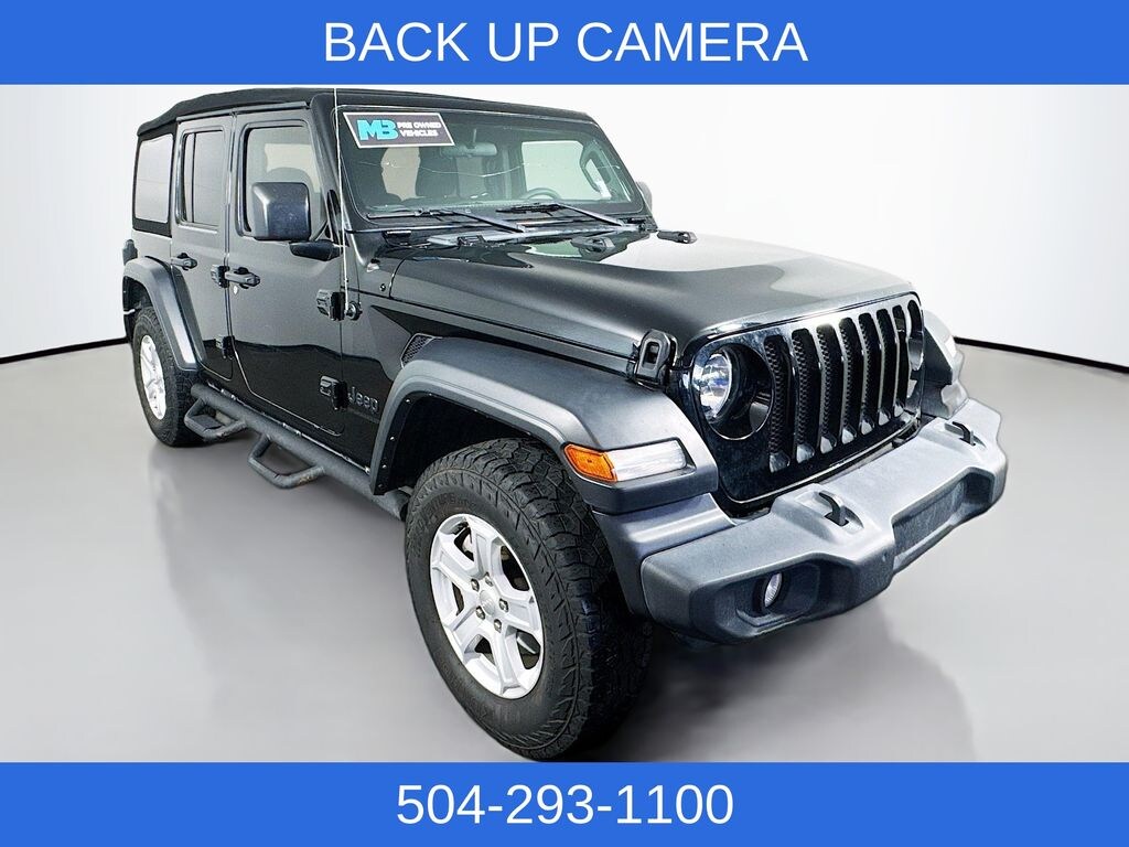Used 2023 Jeep Wrangler 4-DOOR SPORT 4X4 SUV
