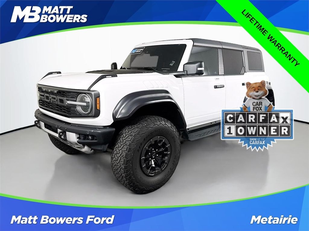 Certified 2023 Ford Bronco Raptor SUV