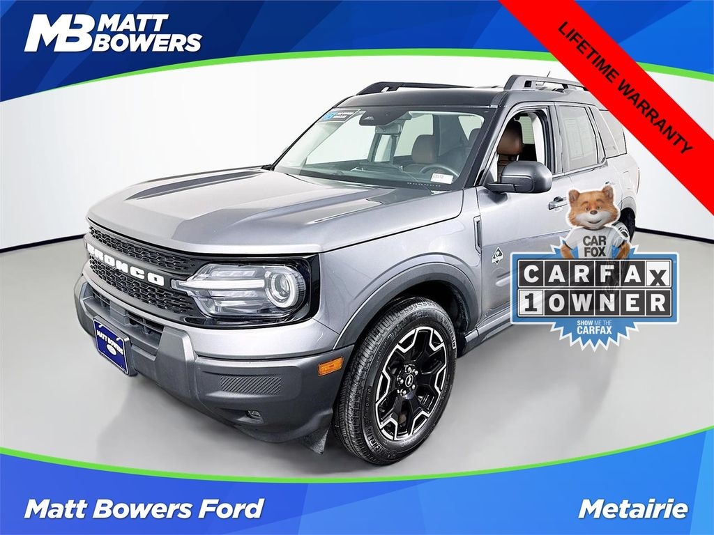 Certified 2025 Ford Bronco Sport Outer Banks SUV