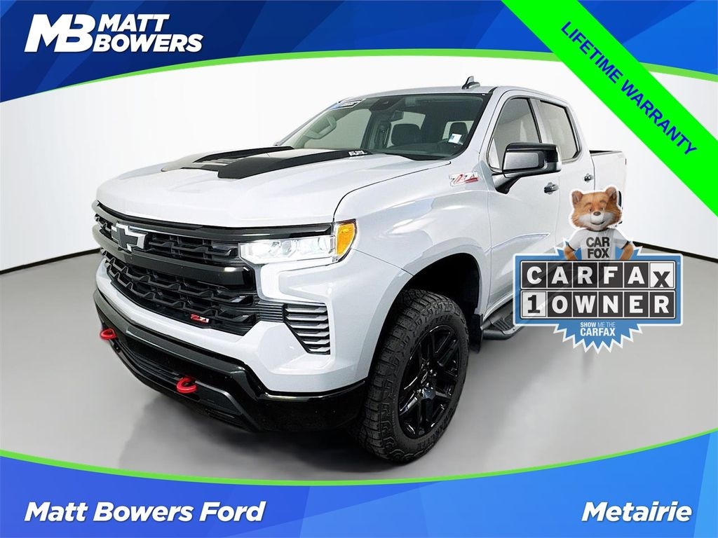 Certified 2024 Chevrolet Silverado 1500 LT Trail Boss Truck Crew Cab
