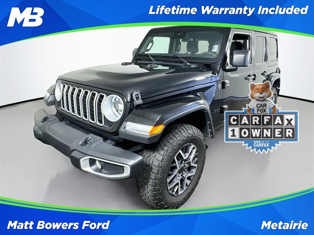 Certified 2025 Jeep Wrangler Sahara SUV
