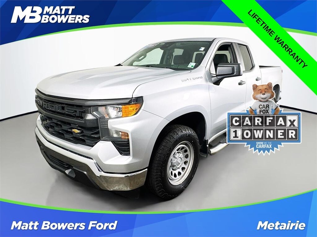 Used 2022 Chevrolet Silverado 1500 Work Truck Truck Double Cab
