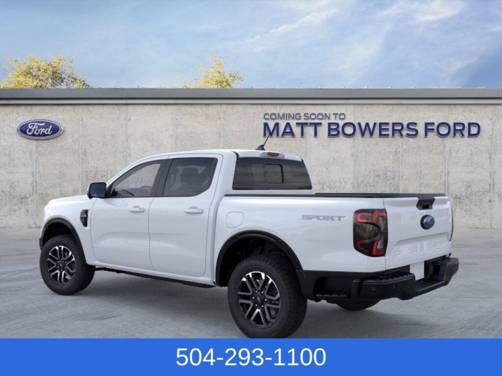 New 2025 Ford Ranger Lariat Truck SuperCrew