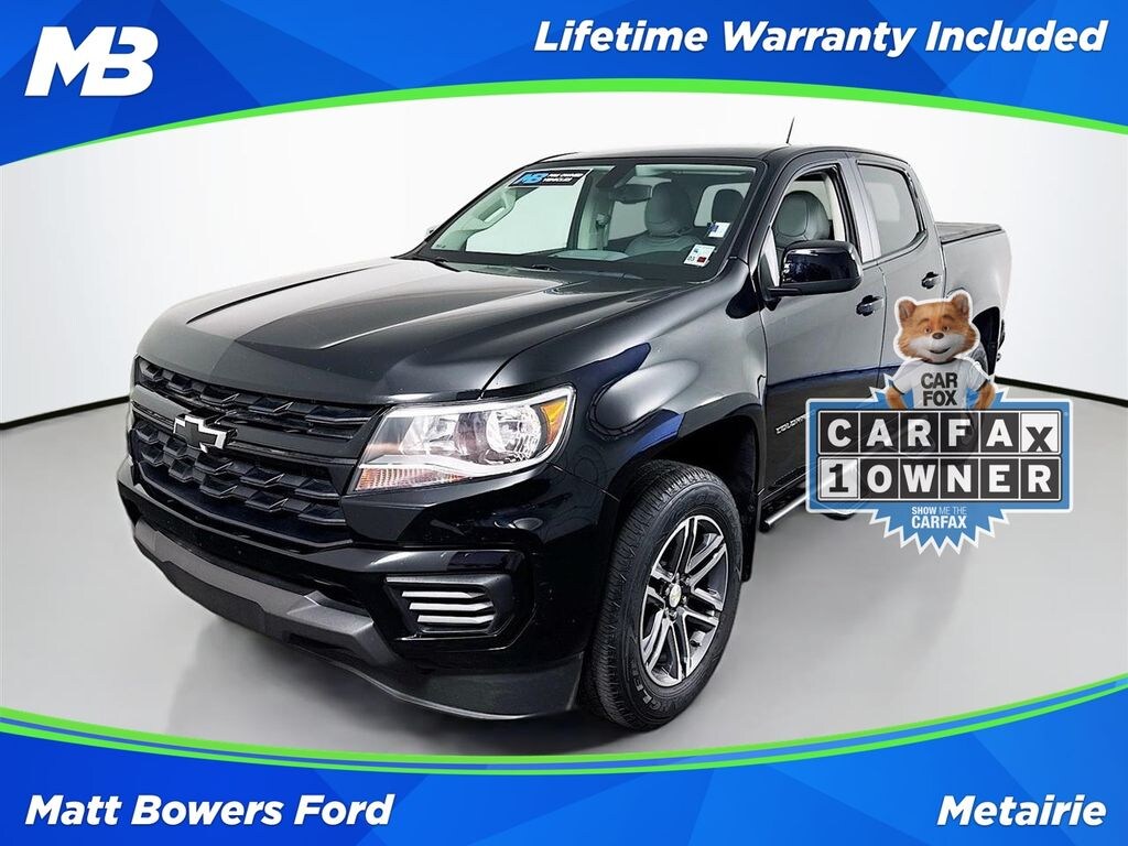 Certified 2021 Chevrolet Colorado WT Truck Crew Cab