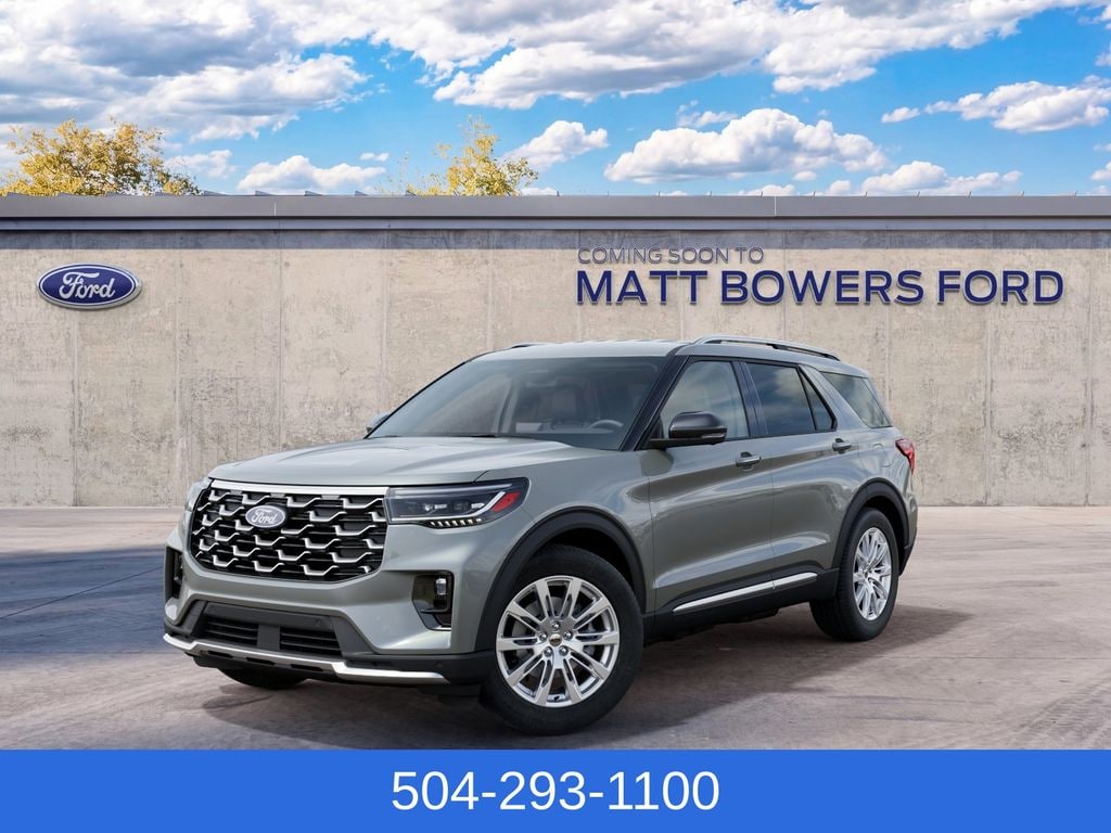 New 2027 Ford Explorer Platinum SUV