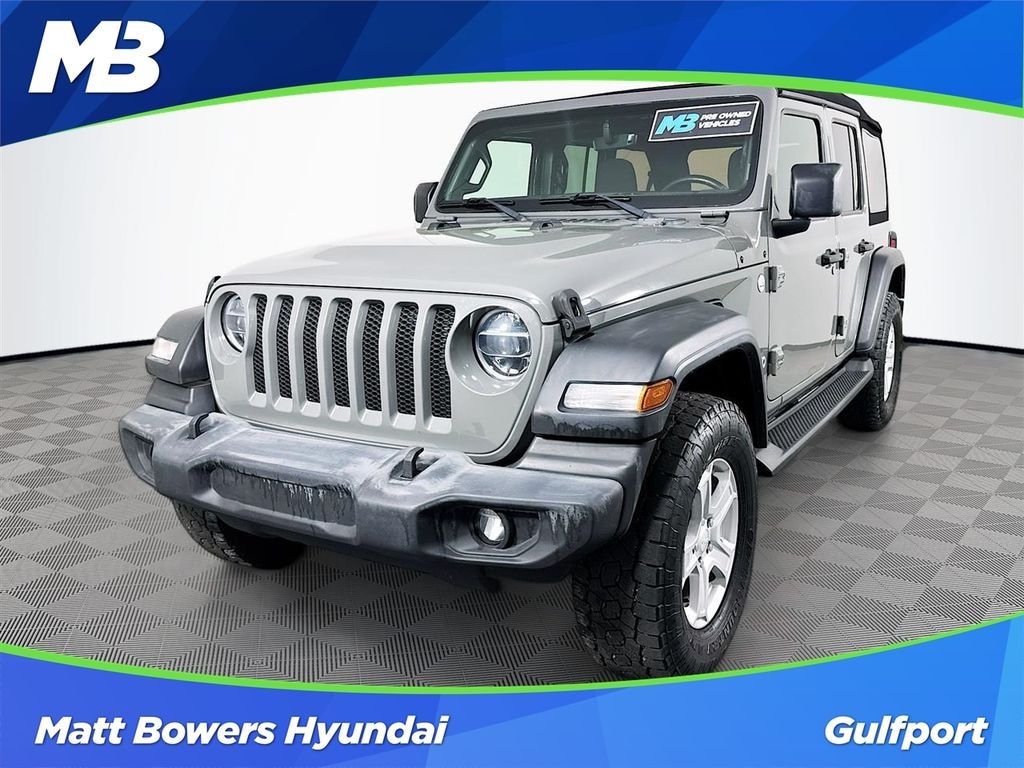 Used 2021 Jeep Wrangler Unlimited Sport S SUV