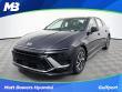 New 2026 Hyundai Sonata Hybrid Blue Sedan