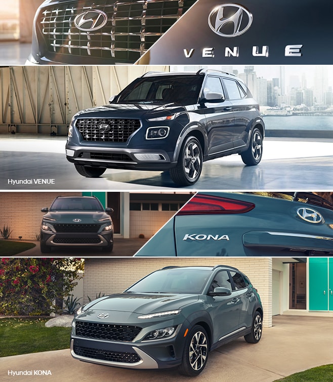 Hyundai Venue vs. Kona Comparison Compact SUV Showdown