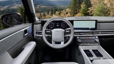 2026 Hyundai Santa Fe Calligraphy interior dashboard and cockpit