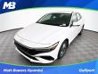 New 2025 Hyundai Elantra Hybrid Blue Sedan