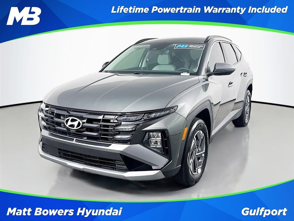 Certified 2025 Hyundai Tucson Hybrid Blue SUV