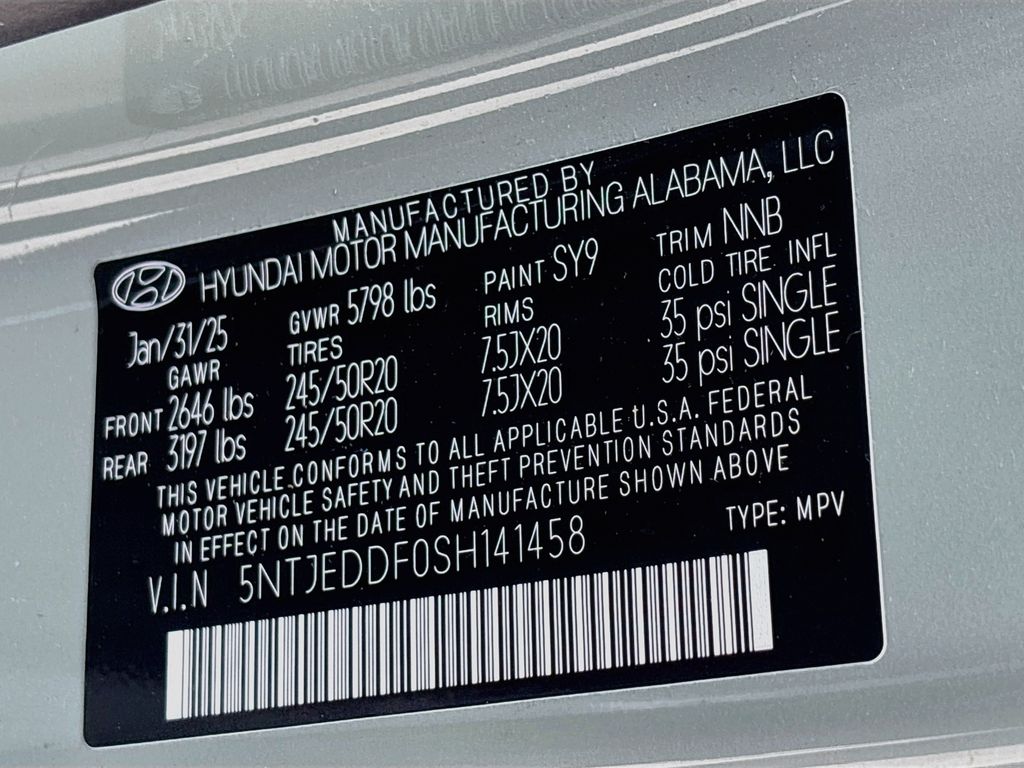 2025 Hyundai Santa Cruz Limited - Photo 35