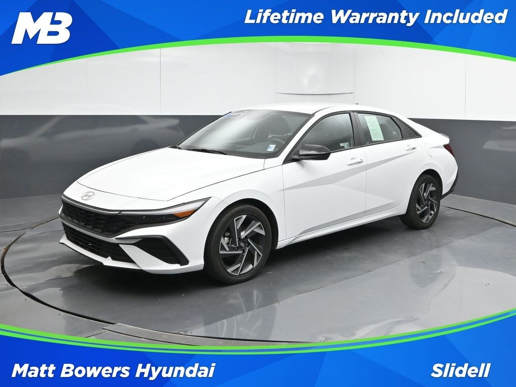 Certified 2025 Hyundai Elantra Hybrid SEL Sport Sedan