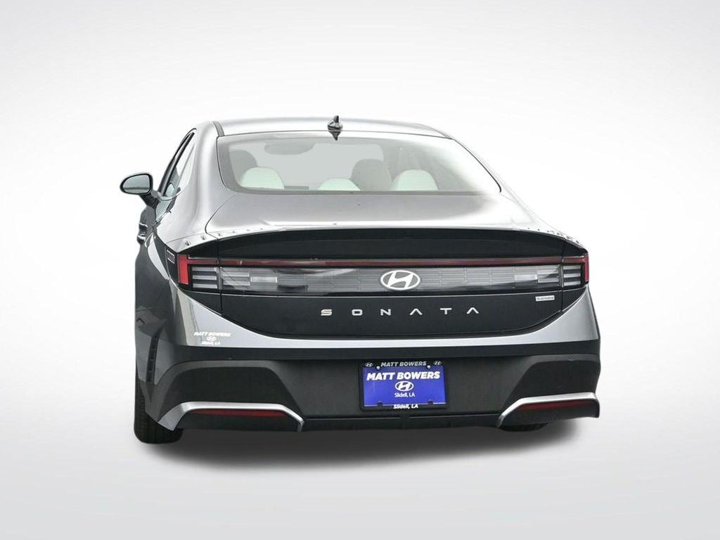 New 2026 Hyundai Sonata Hybrid Blue Sedan