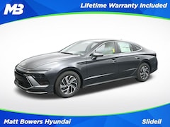 2026 Hyundai Sonata Hybrid Blue Sedan
