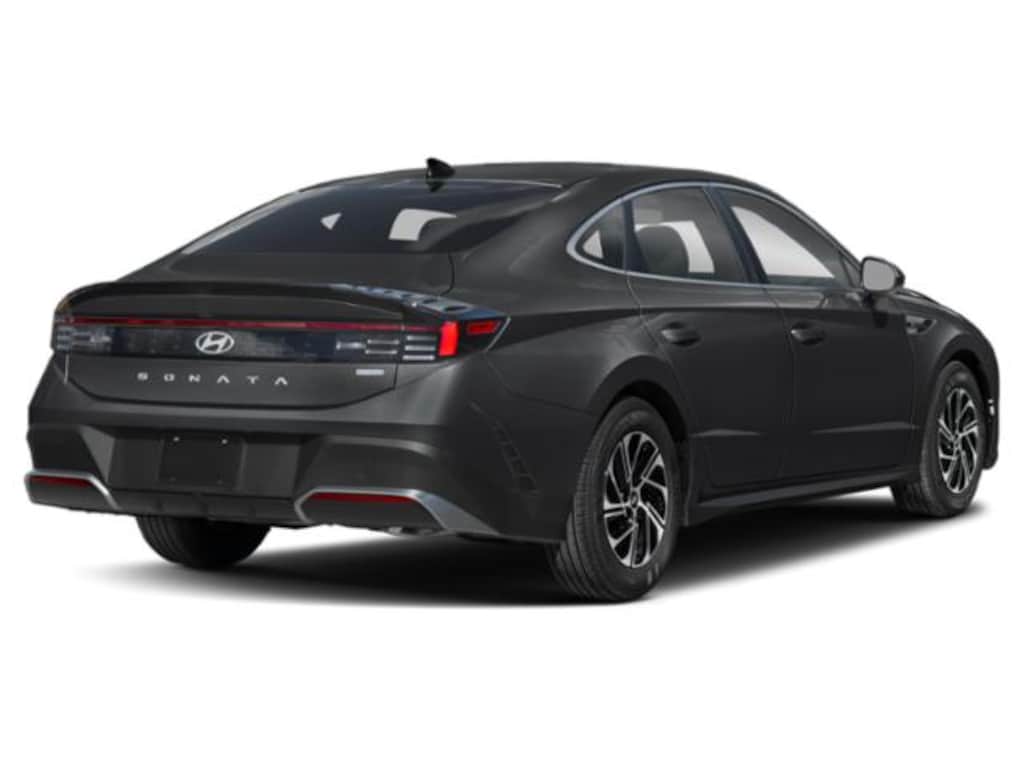 New 2026 Hyundai Sonata Hybrid Blue Sedan