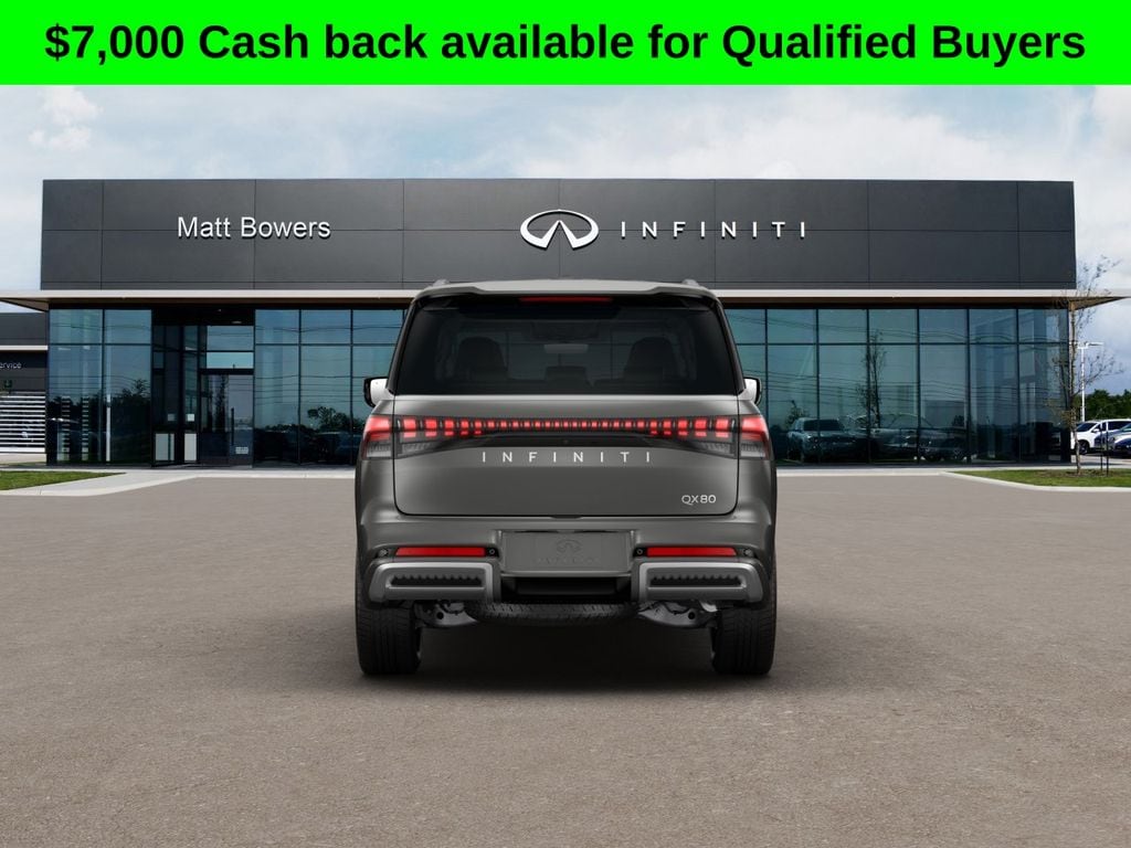 New 2027 INFINITI QX80 LUXE SUV