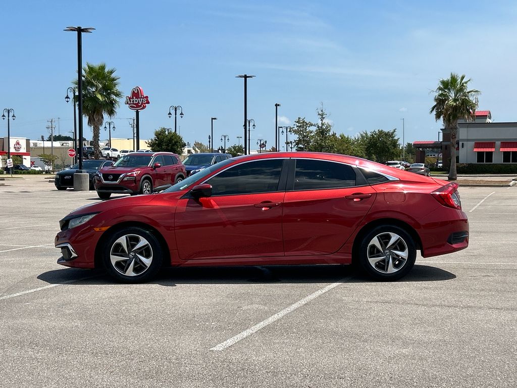 Used 2019 Honda Civic LX with VIN 2HGFC2F64KH516791 for sale in D'Iberville, MS