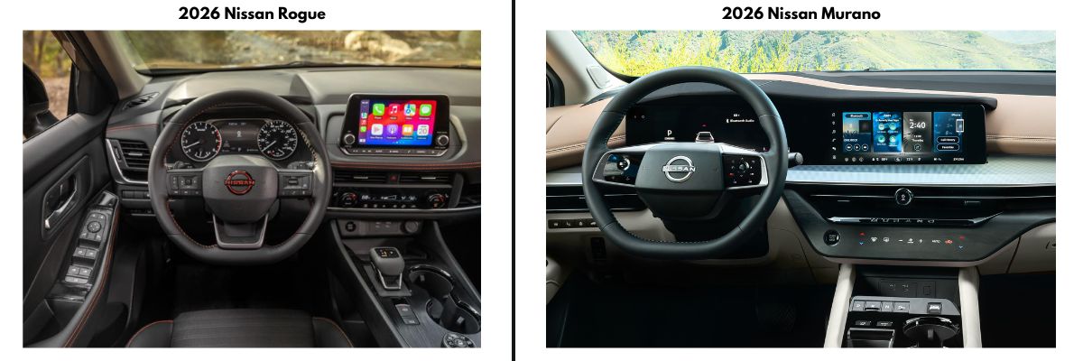 2026 Nissan SUV Advanced Interior Dashboard Technology