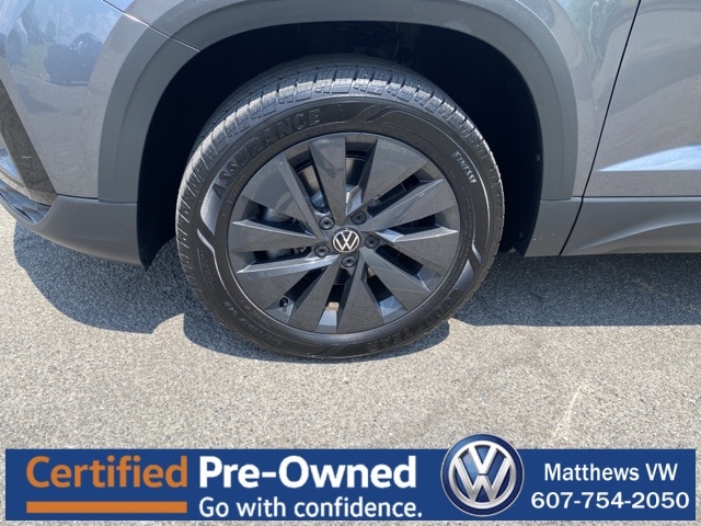 Certified 2022 Volkswagen Taos S with VIN 3VVDX7B28NM005814 for sale in Vestal, NY