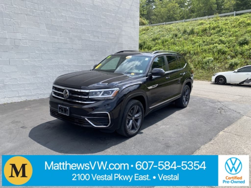 Used 2021 Volkswagen Atlas 3.6L V6 SE w/Technology R-Line 4MOTION SUV