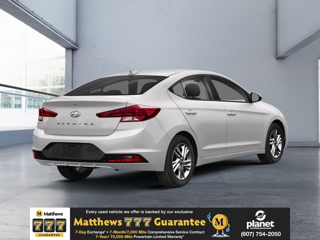 Used 2019 Hyundai Elantra SEL with VIN 5NPD84LF0KH413818 for sale in Vestal, NY