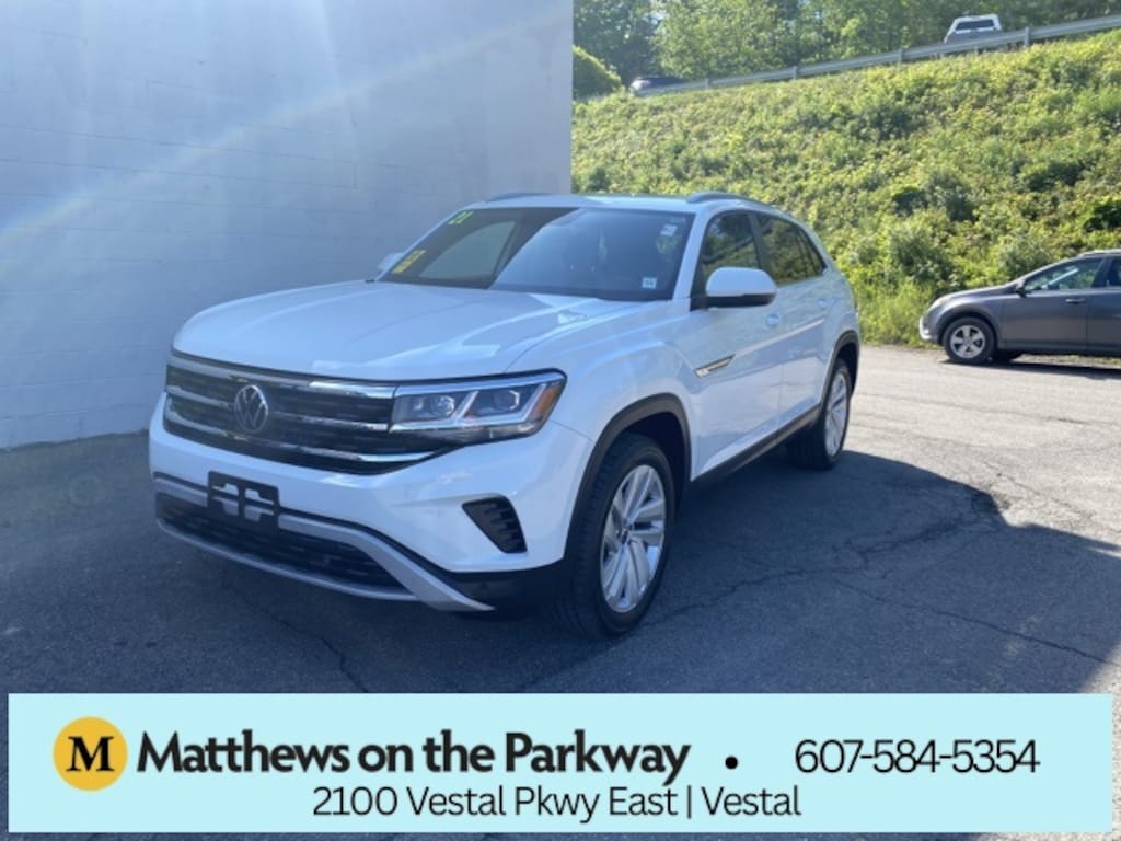 Used 2021 Volkswagen Atlas Cross Sport 3.6L V6 SE w/Technology 4MOTION SUV