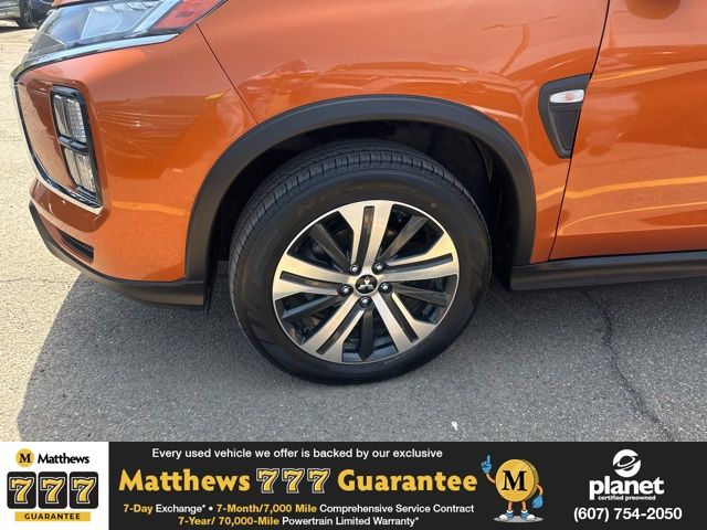 Used 2022 Mitsubishi Outlander Sport ES with VIN JA4ARUAU7NU022476 for sale in Vestal, NY