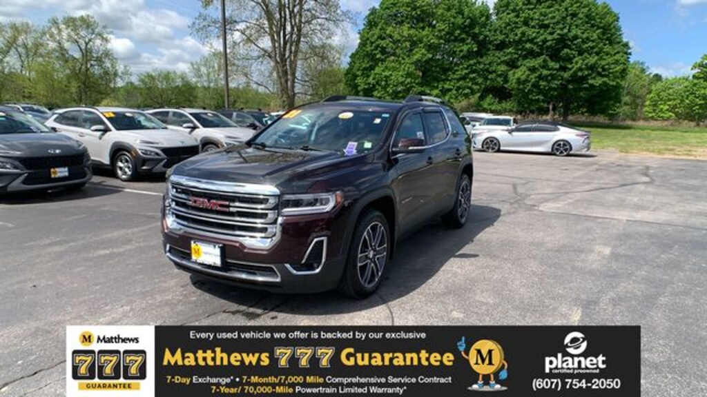 Used 2021 GMC Acadia SLT SUV