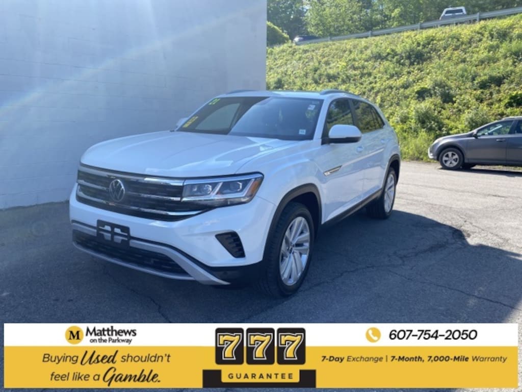 Used 2021 Volkswagen Atlas Cross Sport 3.6L V6 SE w/Technology 4MOTION SUV
