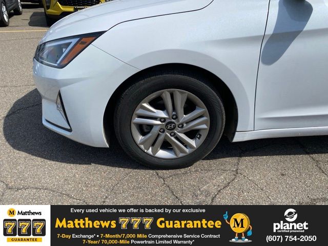 Used 2019 Hyundai Elantra SEL with VIN 5NPD84LF0KH413818 for sale in Vestal, NY