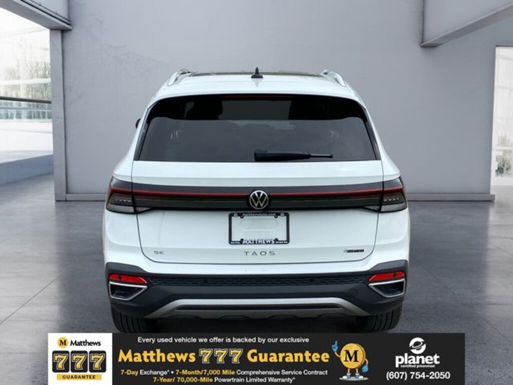 Certified 2025 Volkswagen Taos 1.5T SE SUV