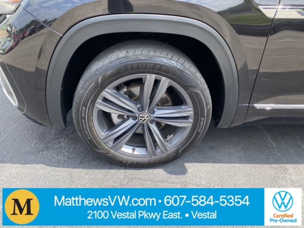 Used 2021 Volkswagen Atlas 3.6L V6 SE w/Technology R-Line 4MOTION SUV