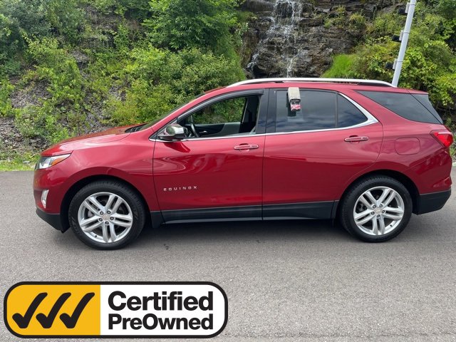 Certified 2019 Chevrolet Equinox Premier with VIN 2GNAXYEX3K6209030 for sale in Vestal, NY