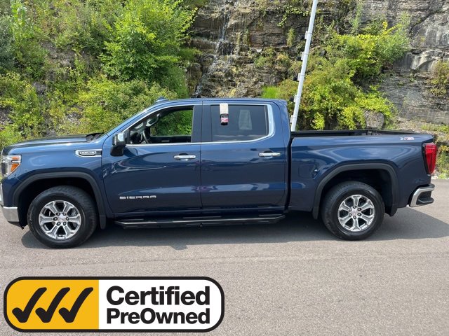 Certified 2019 GMC Sierra 1500 SLT with VIN 3GTU9DED9KG295947 for sale in Vestal, NY