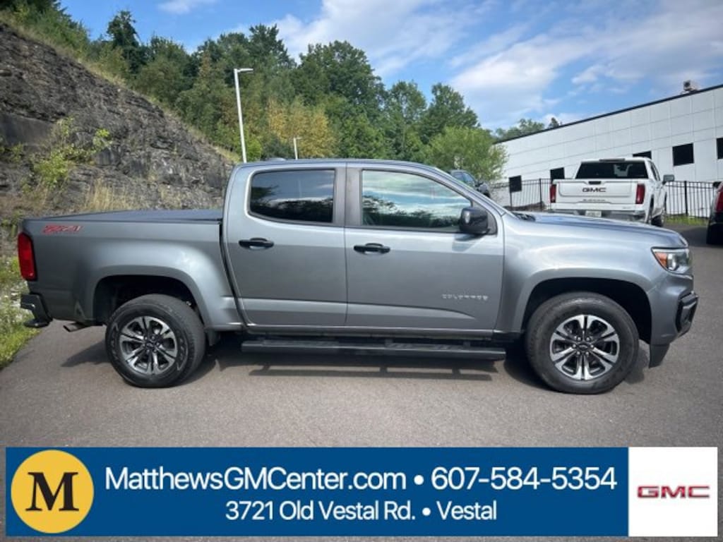 Certified 2021 Chevrolet Colorado Z71 Truck