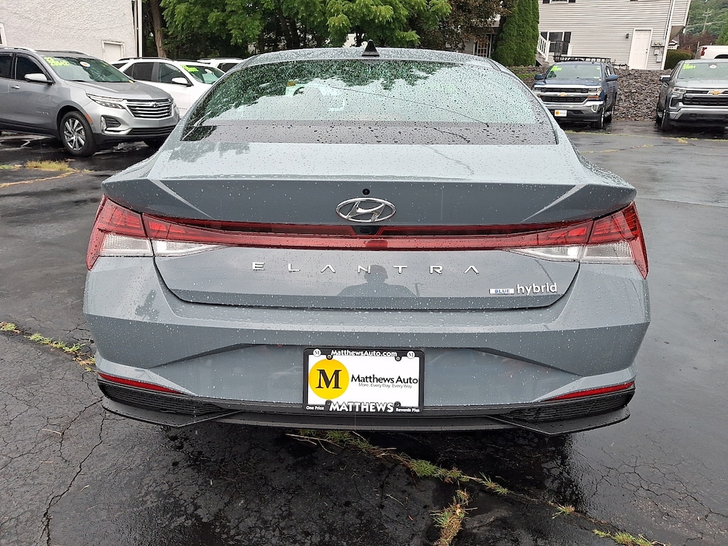 Used 2023 Hyundai Elantra Hybrid Blue SDN